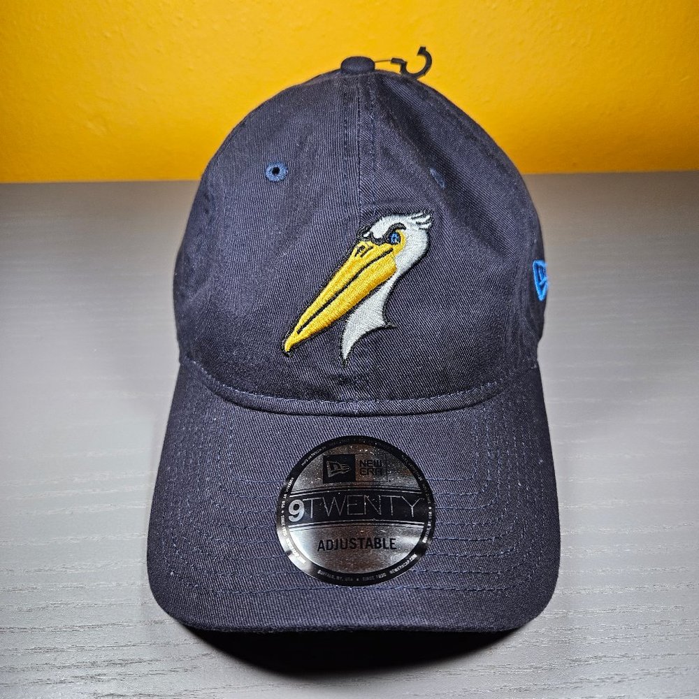 New Era 9Twenty MiLB Myrtle Beach Pelicans Adjustable Strapback Hat Dad Hat Blue